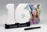 16th Birthday Celebration Signature Photo Frame